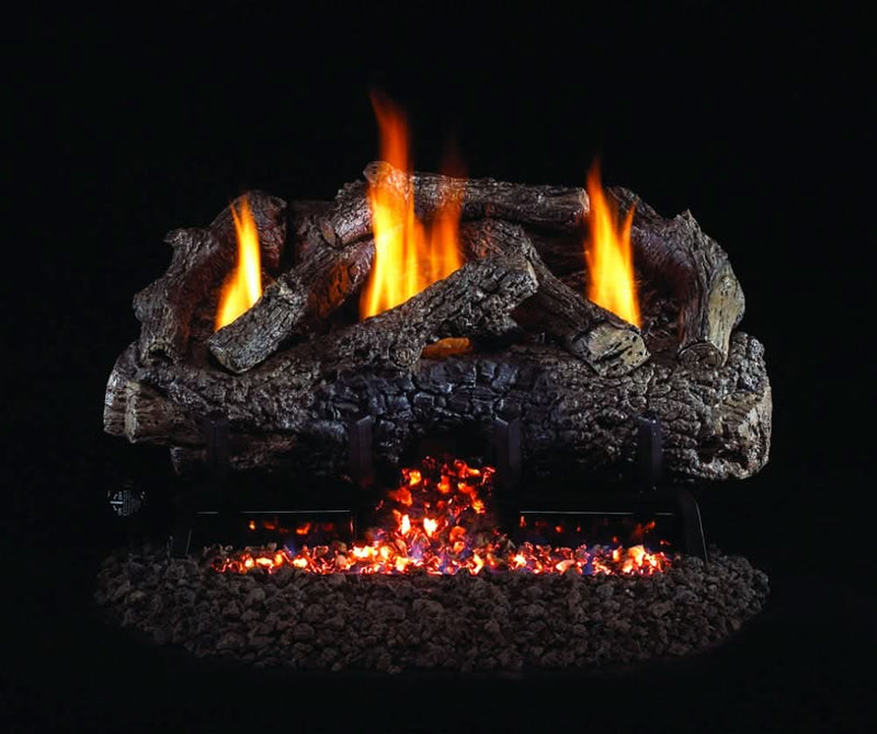Peterson Gas Logs Charred Frontier Oak 24" Vf Logs Only - CHFR24
