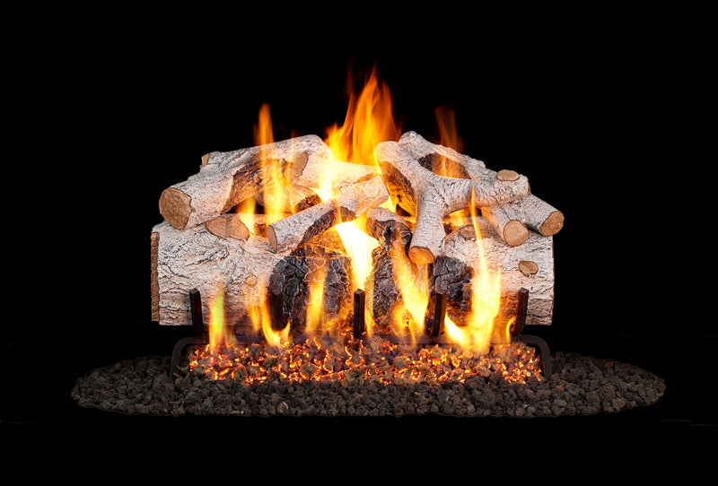 Peterson Gas Logs Charred Mountain Birch 24" - CHMBW24