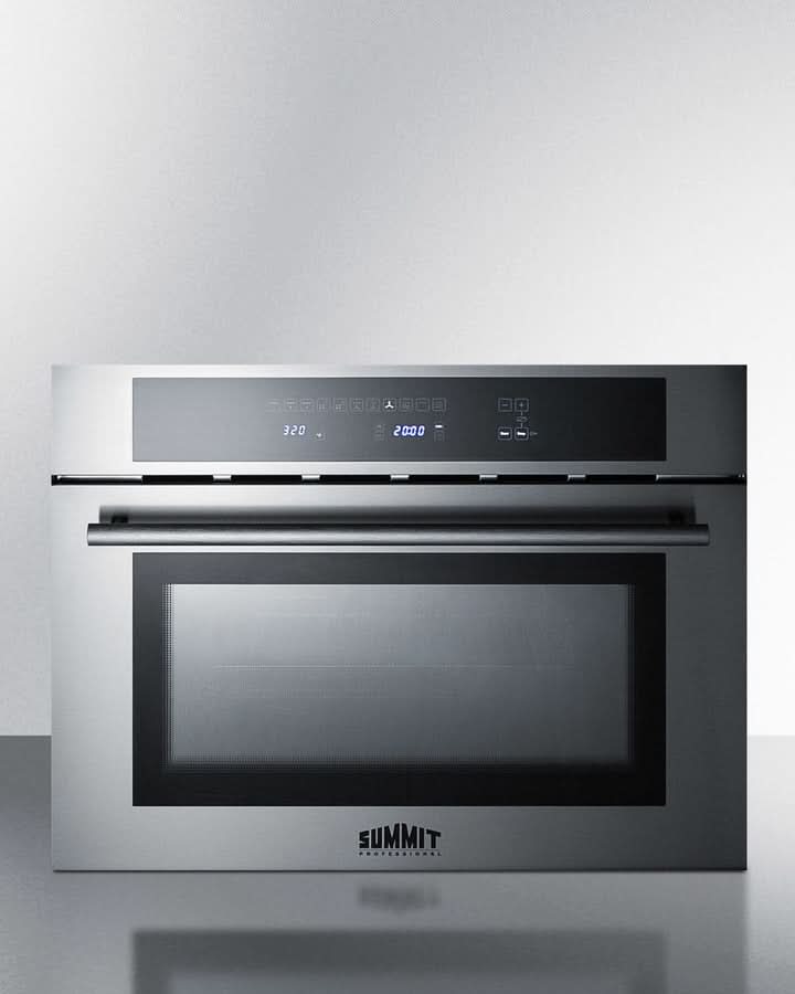 Summit 24 Wide Electric Speed Oven Stainless Steel - CMV24