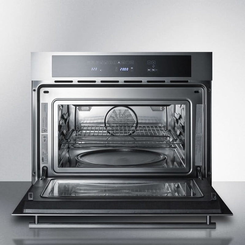 Summit 24 Wide Electric Speed Oven Stainless Steel - CMV24
