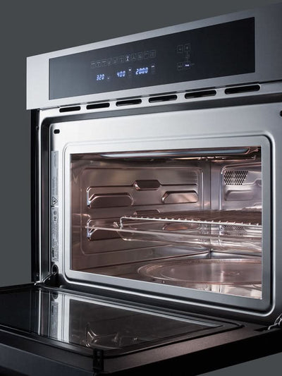 Summit 24 Wide Electric Speed Oven Stainless Steel - CMV24