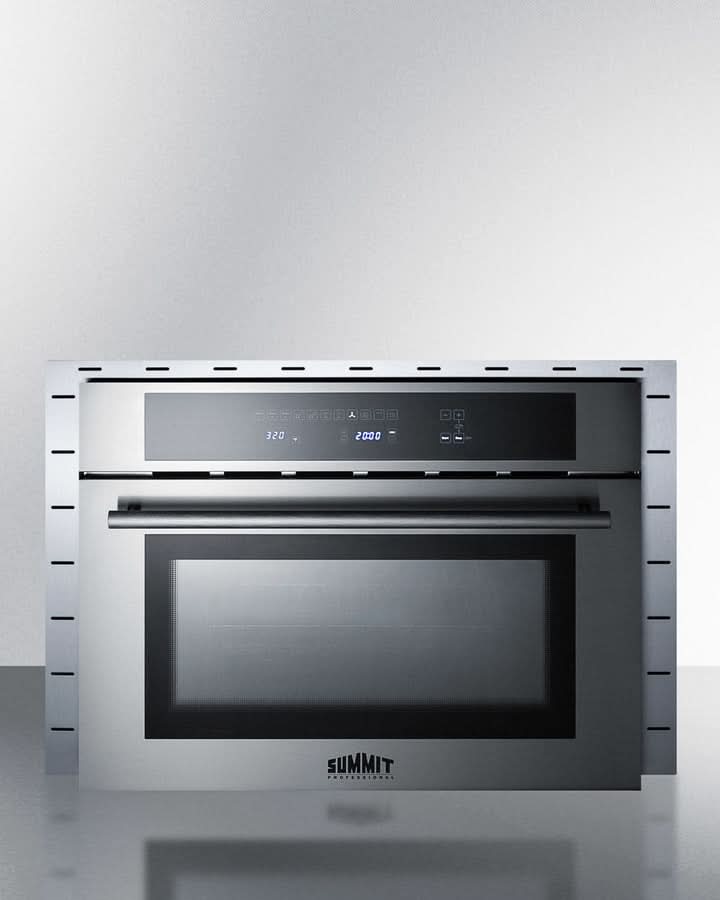 Summit 24 Wide Electric Speed Oven Stainless Steel - CMV24