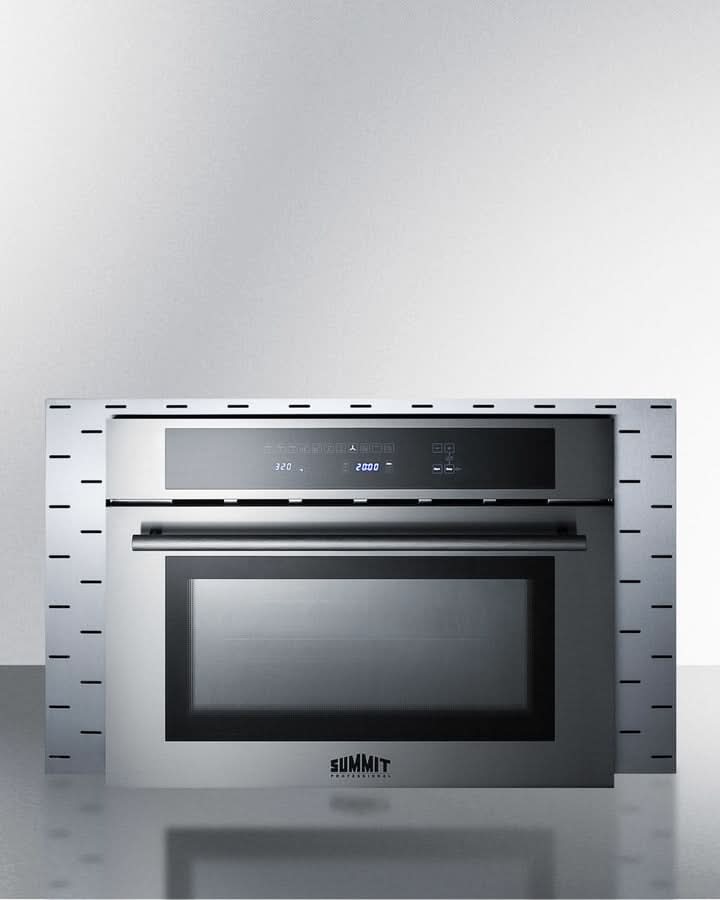 Summit 24 Wide Electric Speed Oven Stainless Steel - CMV24