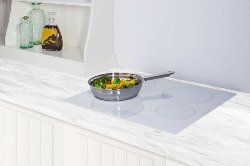Summit 24 Wide 230V 4-Burner Radiant Cooktop - CR4B23T6W
