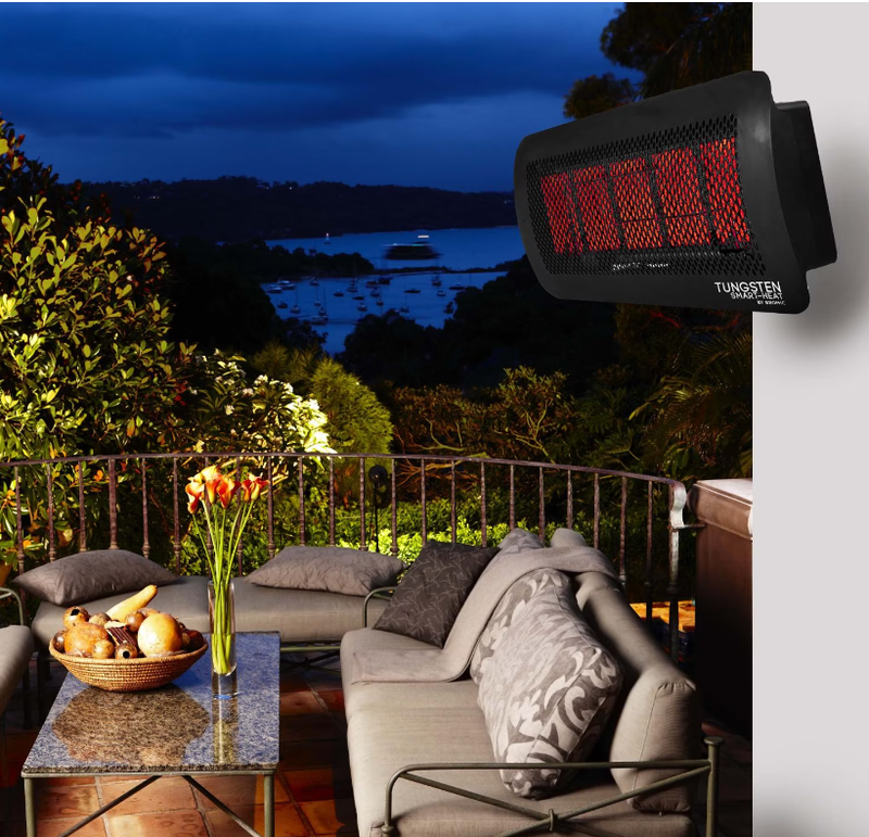 Bromic Heating Tungsten 500 Smart-Heat 25-Inch 43,000 BTU Propane Gas Patio Heater - BH0210004-1