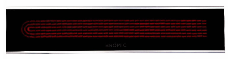 Bromic Heating Platinum Smart-Heat Marine Grade 33-Inch 2300W Dual Element 240V Electric Infrared Heater - Black - BH0320015
