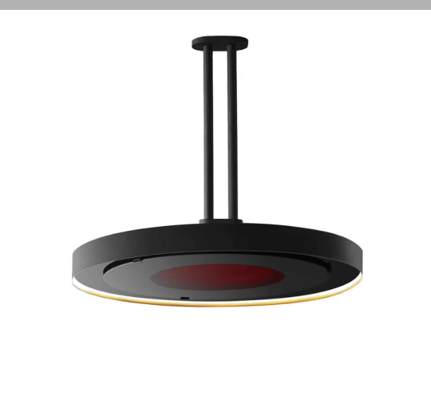 Bromic Heating - Eclipse 24-Inch Twin Straight Ceiling Pole - BH3230003