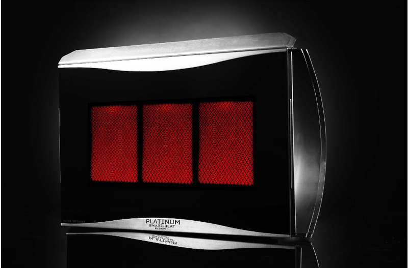 Bromic Heating Platinum 300 Smart-Heat 22-Inch 23,600 BTU Natural Gas Patio Heater - BH0110001-1