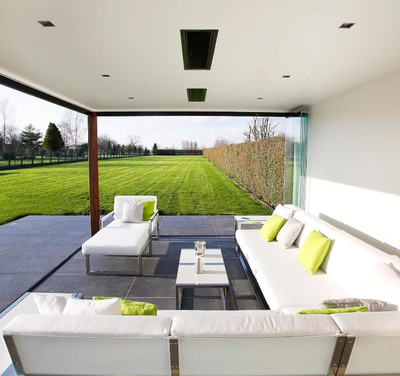 Bromic Heating Platinum Smart-Heat 53-Inch 4500W Dual Element 240V Electric Infrared Heater - Black - BH3622000