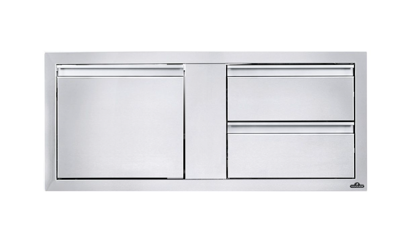 Napoleon 42 X 16 Single Door & Double Drawer Combo - BI-4216-1D2DR