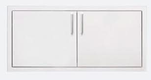 Summerset 36" 2-Drawer Dry Storage Pantry & Enclosed Cabinet Combo - DP-36DC