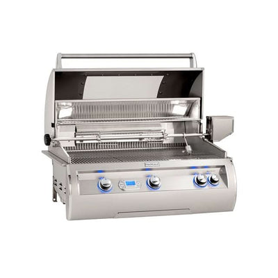 Fire Magic Echelon Diamond E790I - 36-Inch 3-Burner Built-In Grill with Magic View Window, Rotisserie and Digital Thermometer - Natural Gas - E790I-8E1N-W