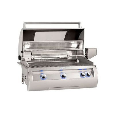 Fire Magic Echelon Diamond E790I - 36-Inch 3-Burner Built-In Grill with Magic View Window, Rotisserie and Digital Thermometer - Natural Gas - E790I-8EAN-W