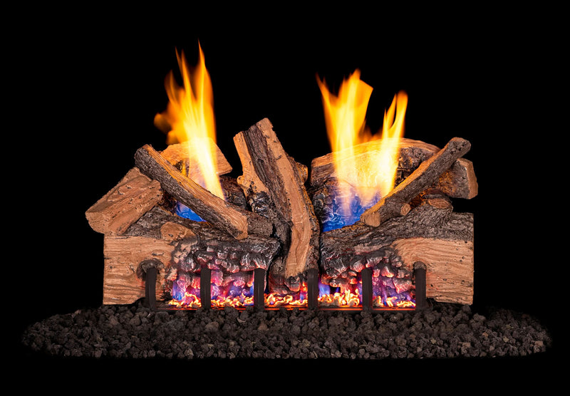 Peterson Gas Logs Foothill Split Oak Logs - FTSO18