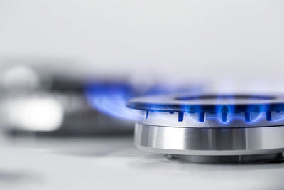 Summit 30 Wide 5 Burner Gas Cooktop White - GC5271WTK30