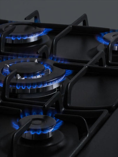 Summit 27 Wide 5 Burner Gas Cooktop Black - GC5272B