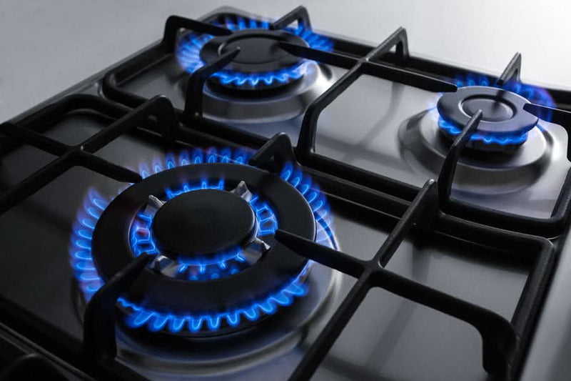Summit 27 Wide 5 Burner Gas Cooktop Stainless Steel - GC527SS
