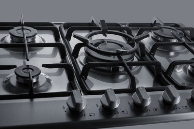 Summit 27 Wide 5 Burner Gas Cooktop Stainless Steel - GC527SS