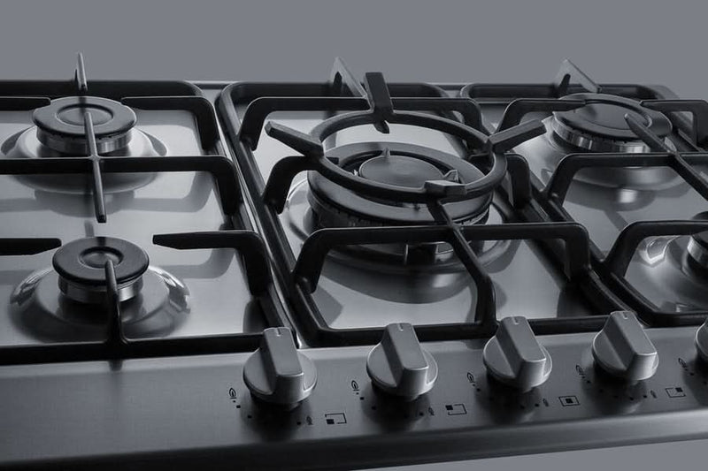 Summit 30 Wide 5 Burner Gas Cooktop Stainless Steel - GC527SSTK30