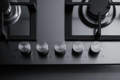 Summit 34 Wide 5 Burner Propane Gas Cooktop In Stainless Steel - GCJ536SSLP