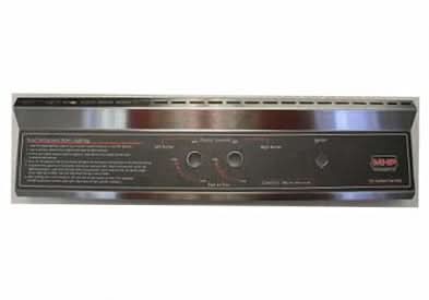 MHP Stainless Steel Control Panel with Label - GGCP