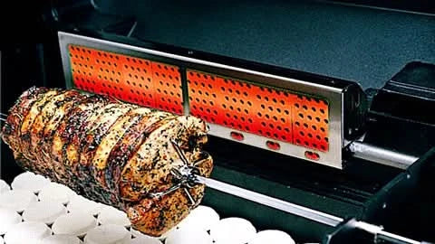 MHP Rear Rotisserie Infrared Burner - GGRRB3N