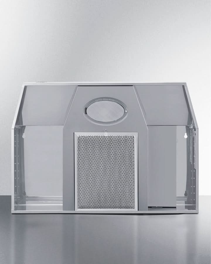 Summit 24 Under Cabinet Convertible Range Hood, ADA Compliant Stainless Steel - H24RSSADA