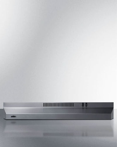 Summit 36 Under Cabinet Convertible Range Hood, ADA Compliant Stainless Steel - H36RSSADA