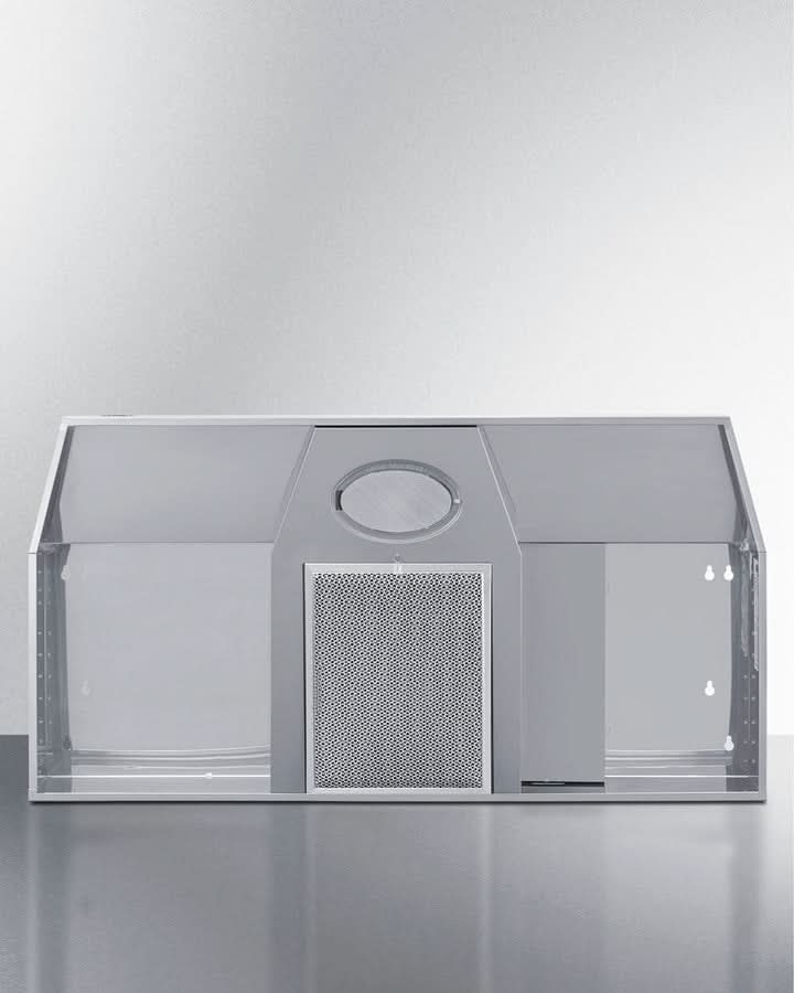Summit 36 Under Cabinet Convertible Range Hood, ADA Compliant Stainless Steel - H36RSSADA