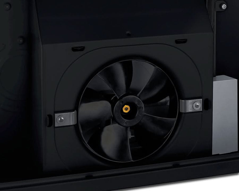 Summit 20 Under Cabinet Convertible Range Hood Black - HC20BB