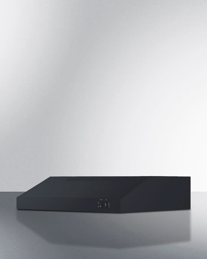 Summit 20 Under Cabinet Convertible Range Hood, ADA Compliant Black - HC20BBADA