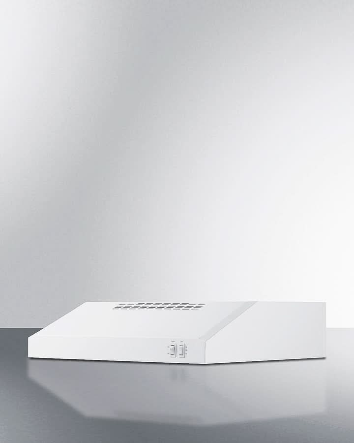 Summit 20 Under Cabinet Convertible Range Hood White - HC20WW