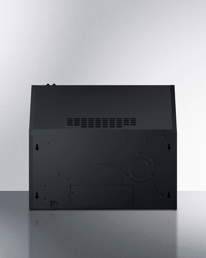Summit 24 Under Cabinet Convertible Range Hood, ADA Compliant Black - HC24BBADA