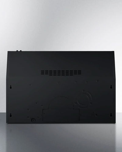 Summit 30 Under Cabinet Convertible Range Hood, ADA Compliant Black - HC30BBADA