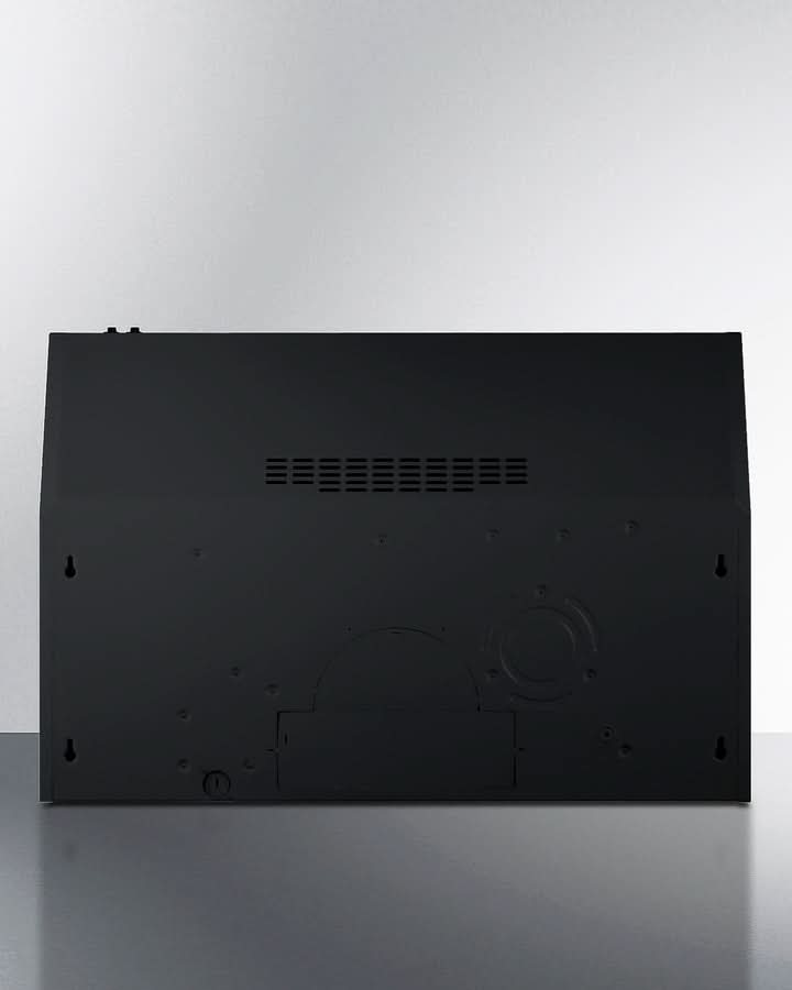 Summit 30 Under Cabinet Convertible Range Hood, ADA Compliant Black - HC30BBADA