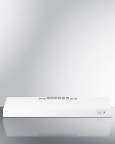 Summit 30 Under Cabinet Convertible Range Hood, ADA Compliant White - HC30WWADA