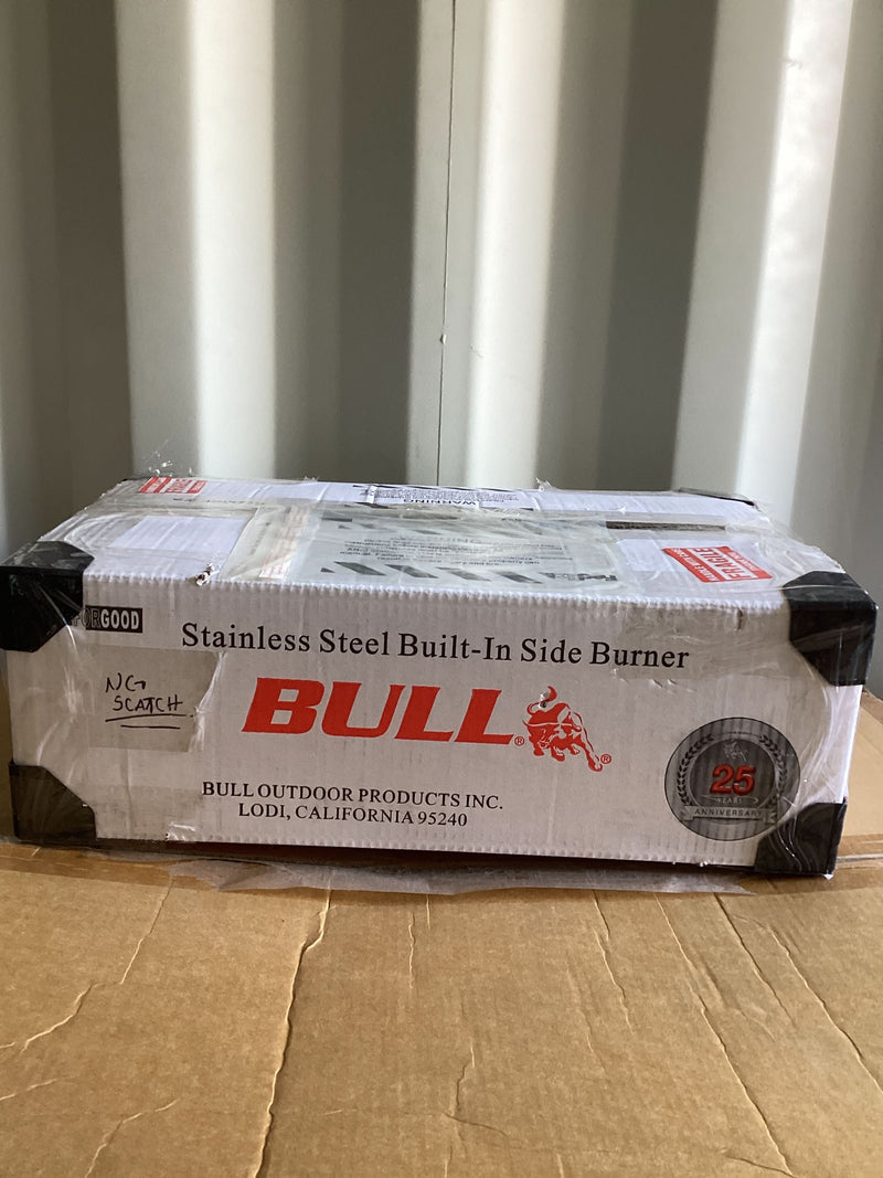 Bull Side Burner NG Model 60009-1(Scratch) Open Box