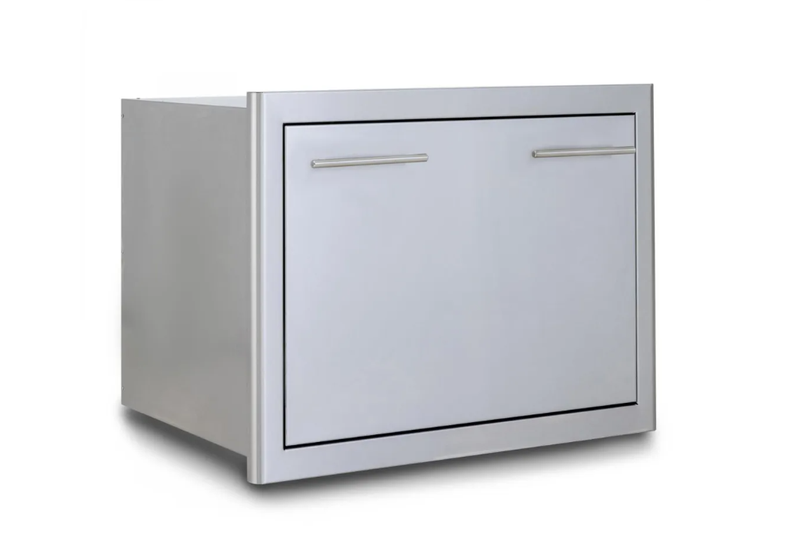 Blaze 22-Inch Stainless Steel Ice Bin Cooler / Wine Chiller - BLZ-ICE-DRW-H