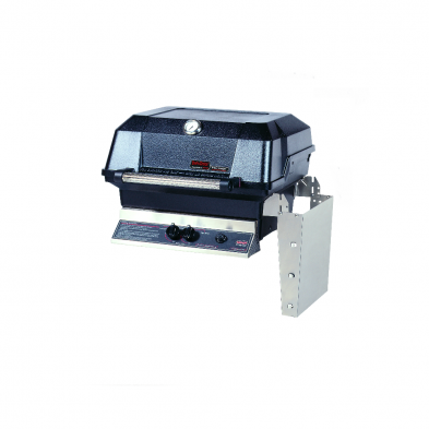 MHP JNR4DD - 23-Inch 2-Burner Built-In Grill with Stainless Steel Grids and Standard Burners - Natural Gas - JNR4DD-N