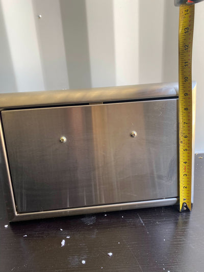 OCI Stainless Steel Paper Towel Holder Open Box- OCI-PTH-OB