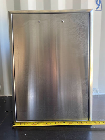OCI Stainless Steel Roll Out Trash Drawer Open Box- OCI-TRD-OB