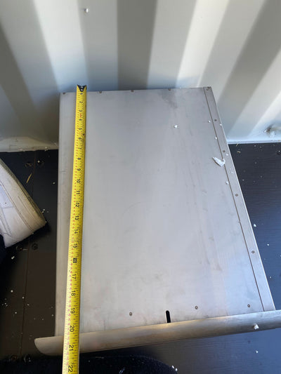 OCI Single Drawer Stainless Steel Open Box- OCI-16SD-OB