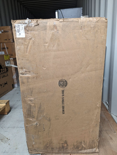 BBQ 260 Series 30x15-inch Single Access Drawer Open Box- BBQ-260-DR3015-OB