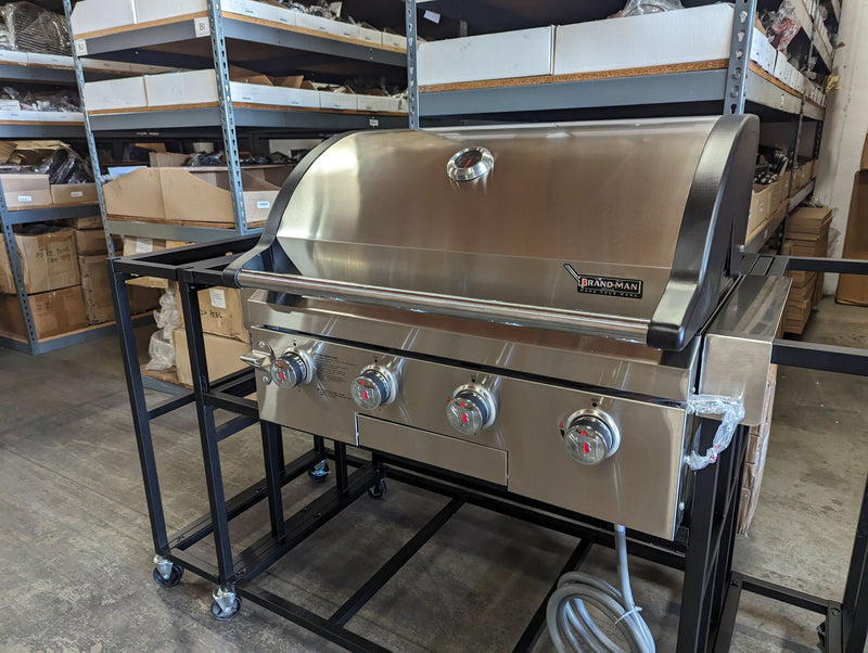 Brand-Man - The Rustler2 - 6 Burner Open Box- BMRUS2-6B