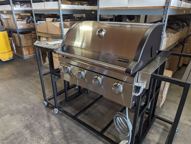 Brand-Man - The Rustler2 - 4 Burner Open Box- BMRUS2-4B