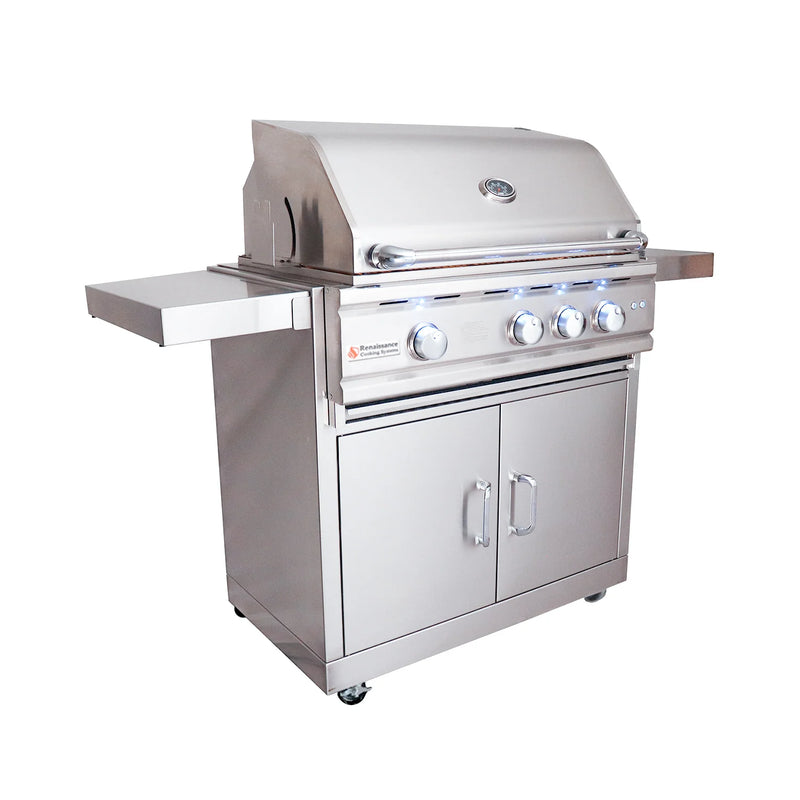 RCS 30" Cutlass Pro Freestanding Grill Natural gas- RON30B CK