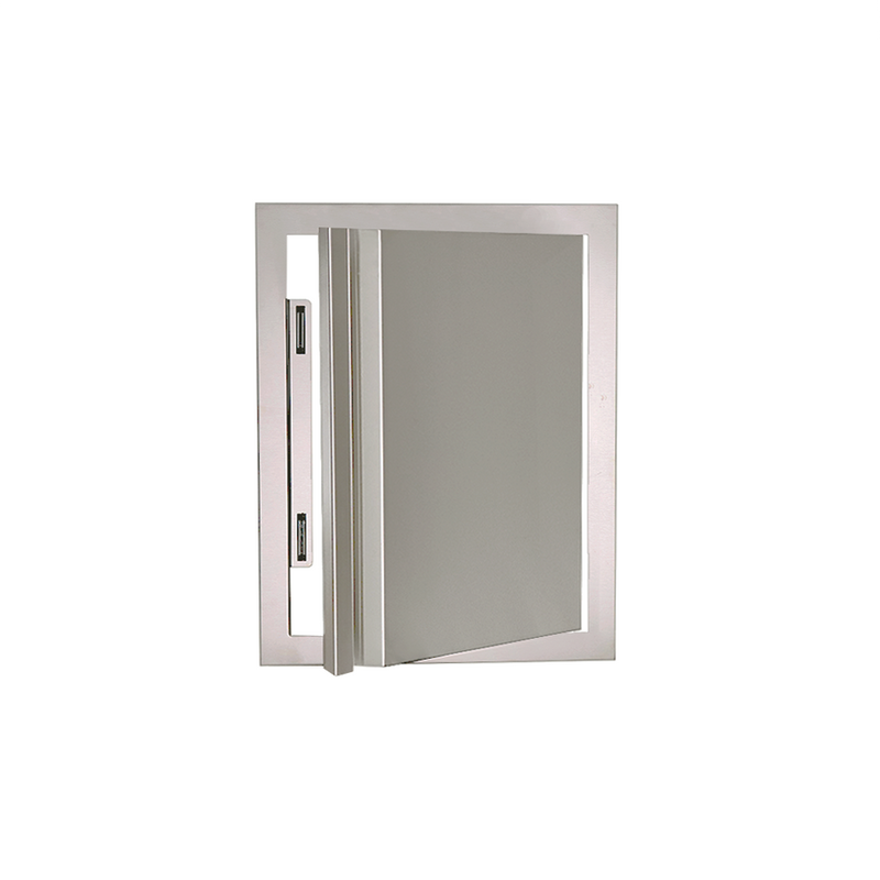RCS Valiant Stainless Vertical Door-Soft Close-Right Swing- VDV1SCR