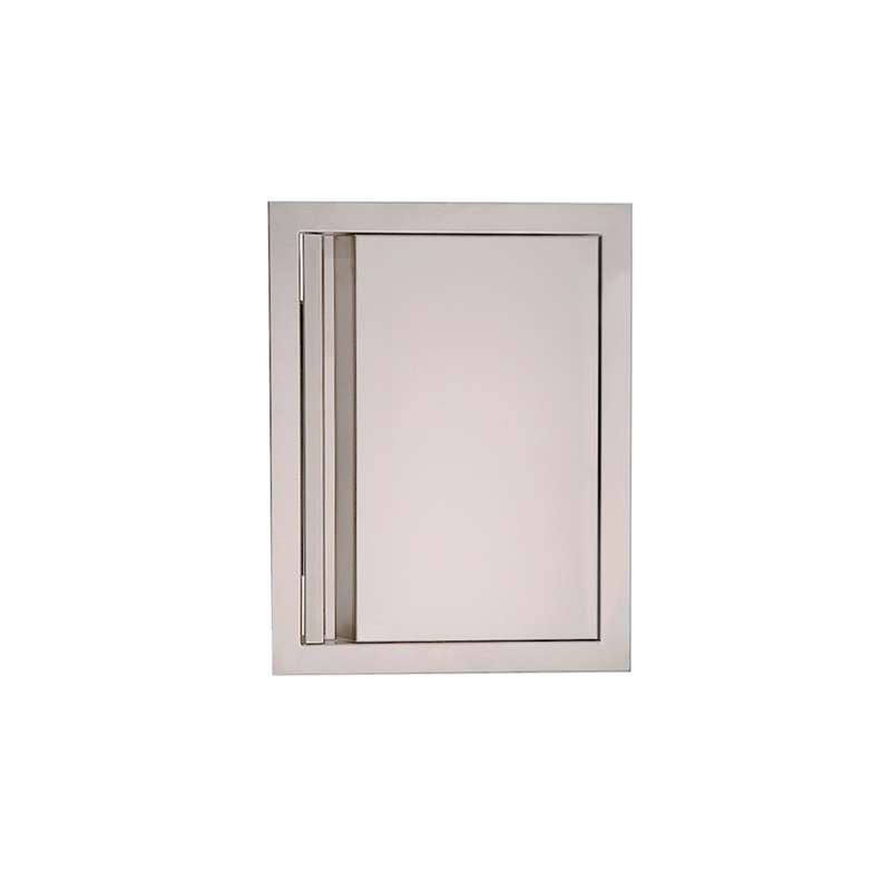 RCS Valiant Stainless Vertical Door-Large-Soft Close-Right Swing- VDV2SCR