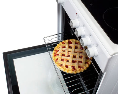 Summit 24 Electric Range with Manual Clean Oven Black and White - REXT24W