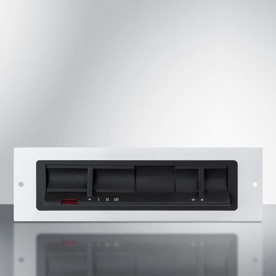 Summit 24 Wide Wall-Mounted Range Hood, ADA-Compliant White - SEH1524SSADA